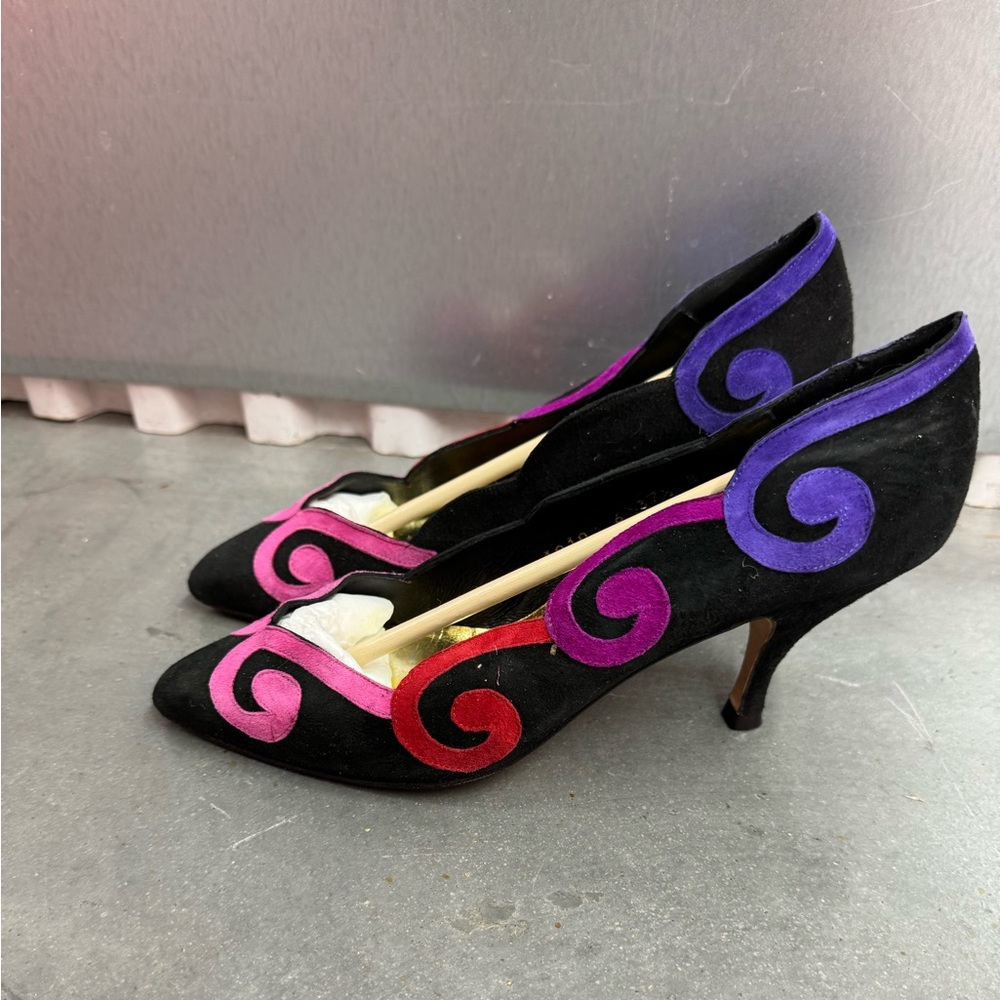 Vintage black pumps size 7.5